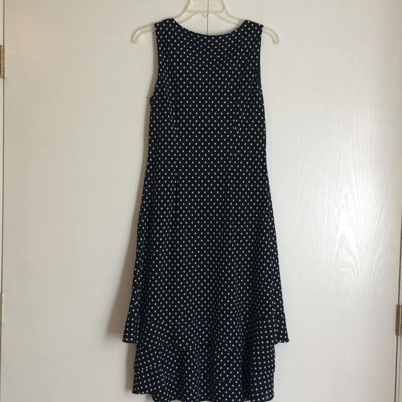 Polka Dot Drop Waist Dress - Picture 2 of 5
